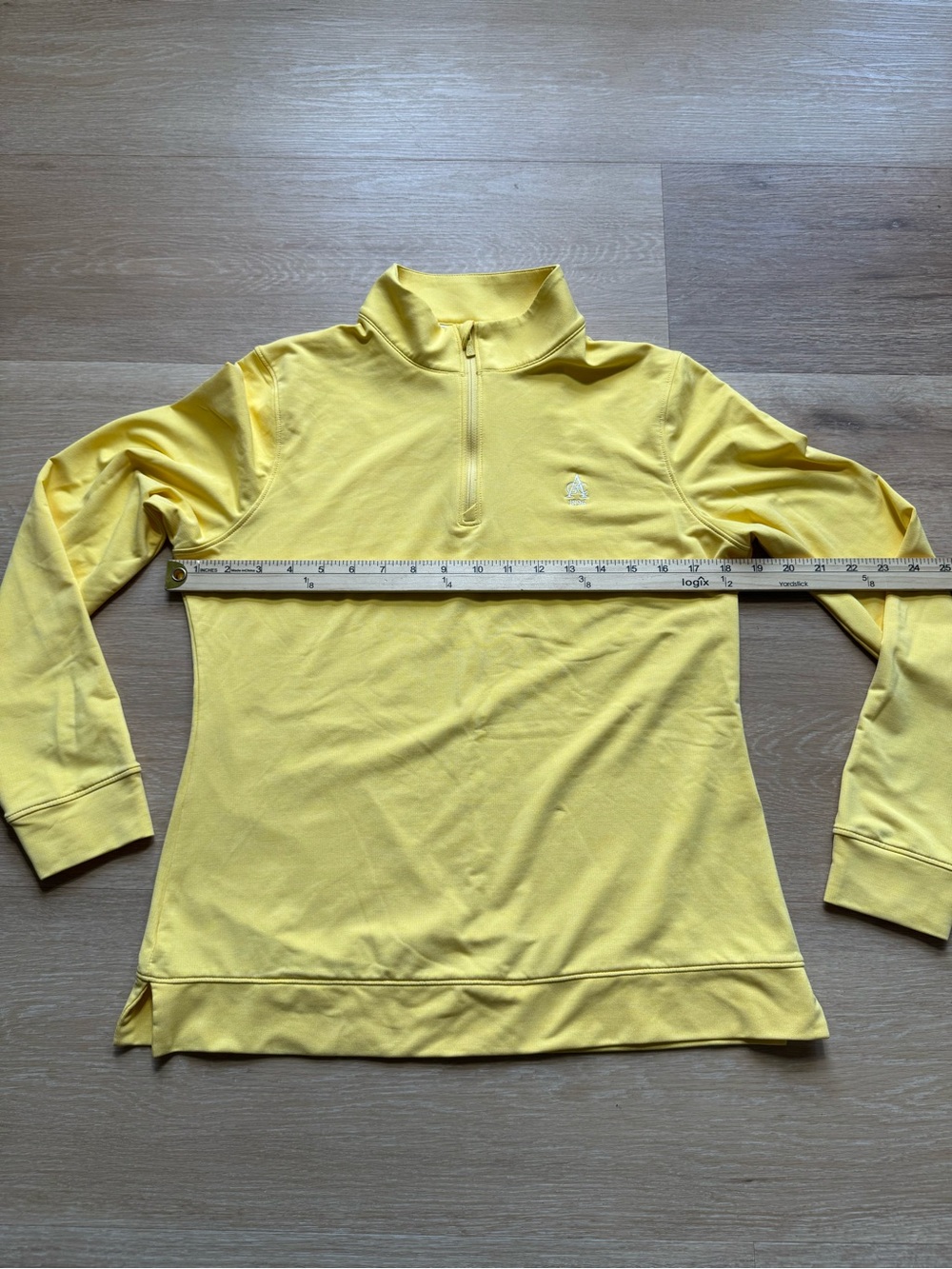 Peter Millar Sunny Yellow Quarter-Zip Pullover - Picture 5 of 9